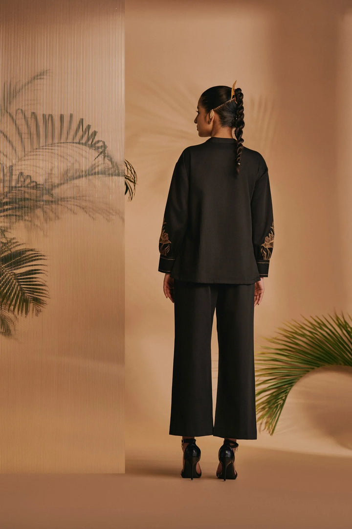 Origani Black Lilly Co-ord Set