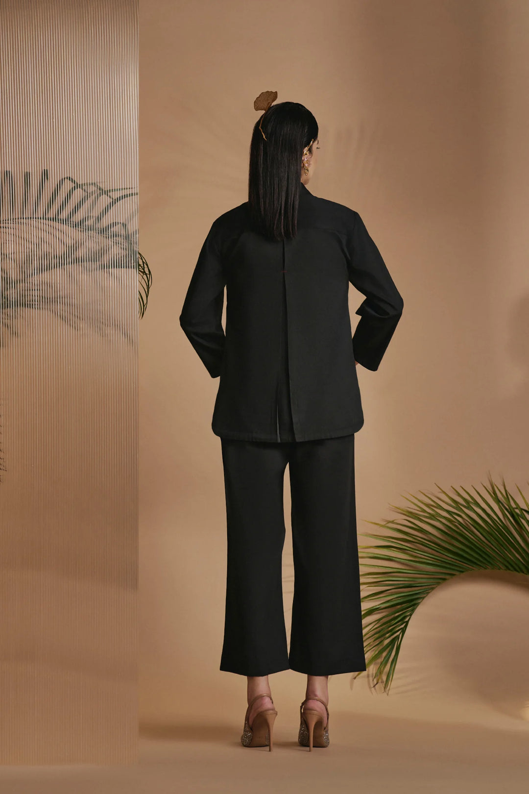 Origani Black Leopard Shirt