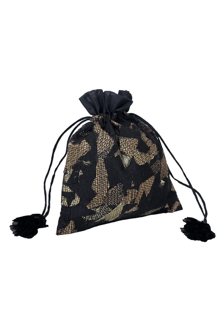 Black Katran Potli Bag