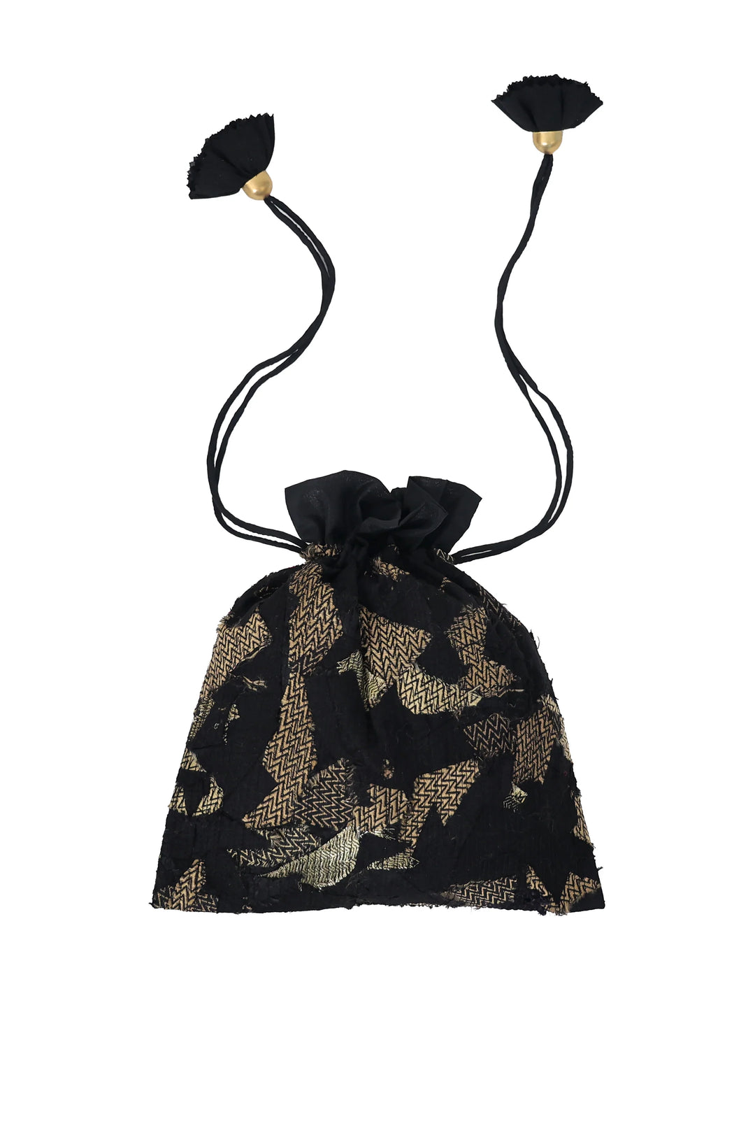 Black Katran Potli Bag