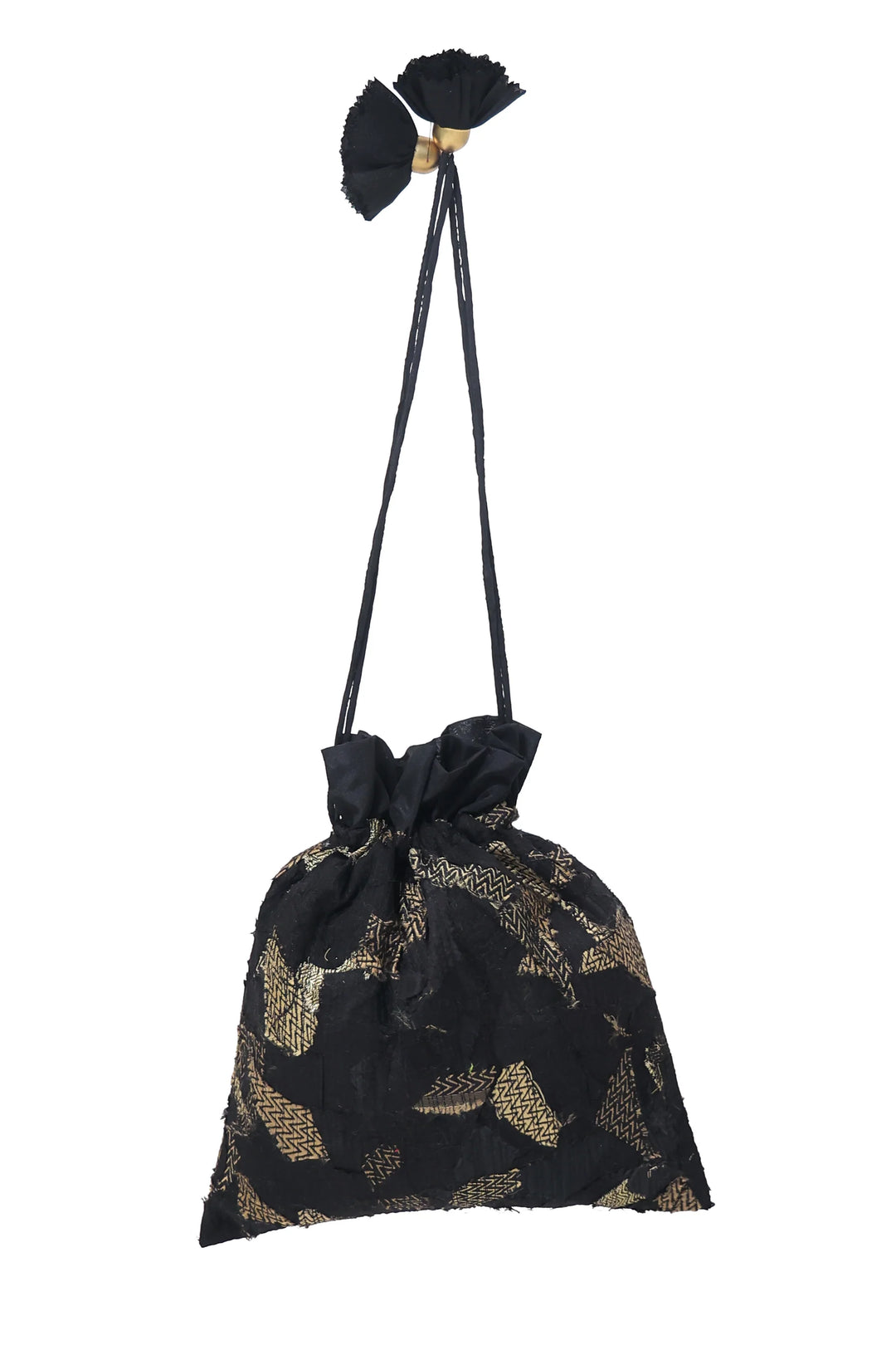 Black Katran Potli Bag