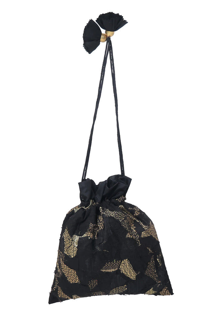 Black Katran Potli Bag