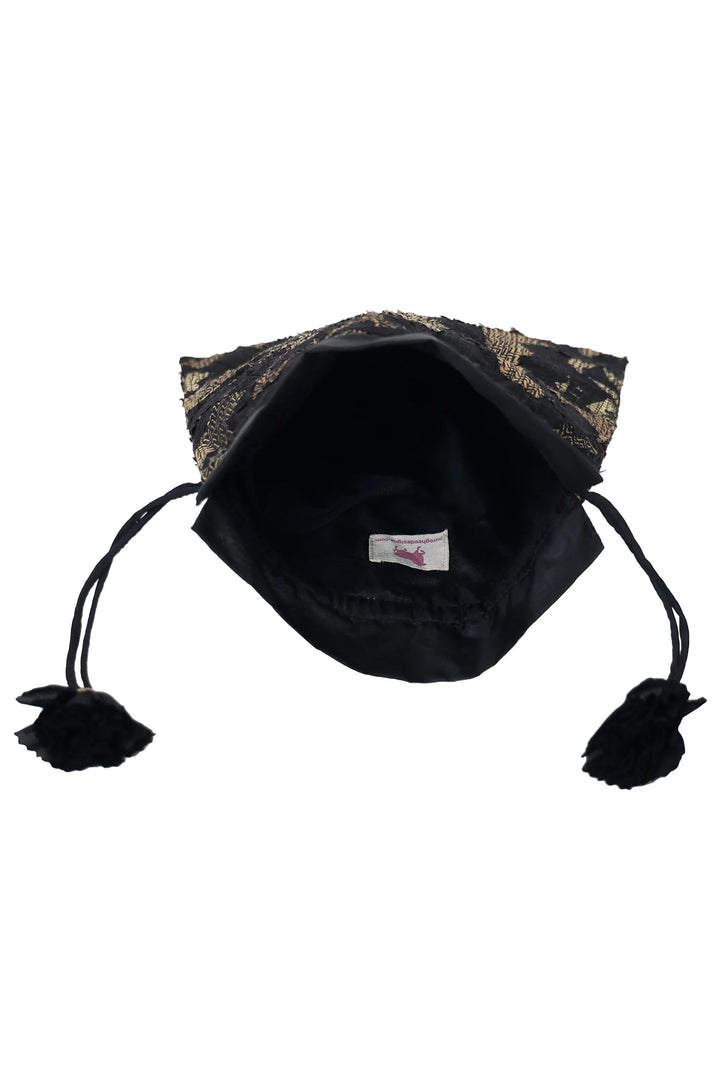 Black Katran Potli Bag