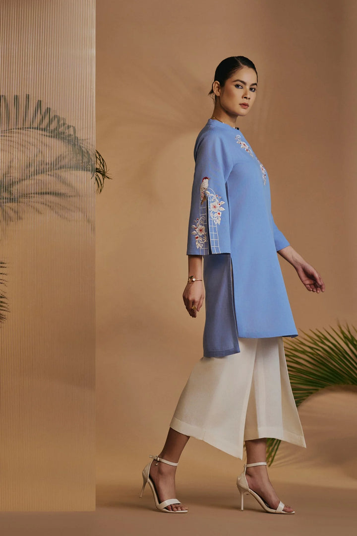 Origani Blue Bird Escape Tunic