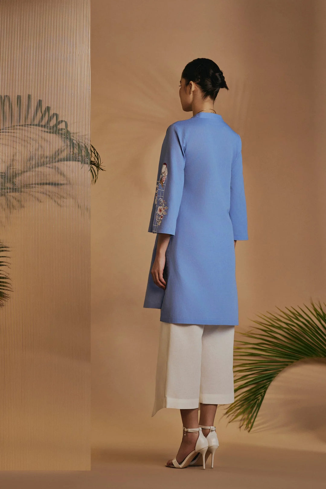Origani Blue Bird Escape Tunic