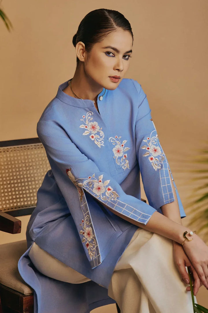 Origani Blue Bird Escape Tunic