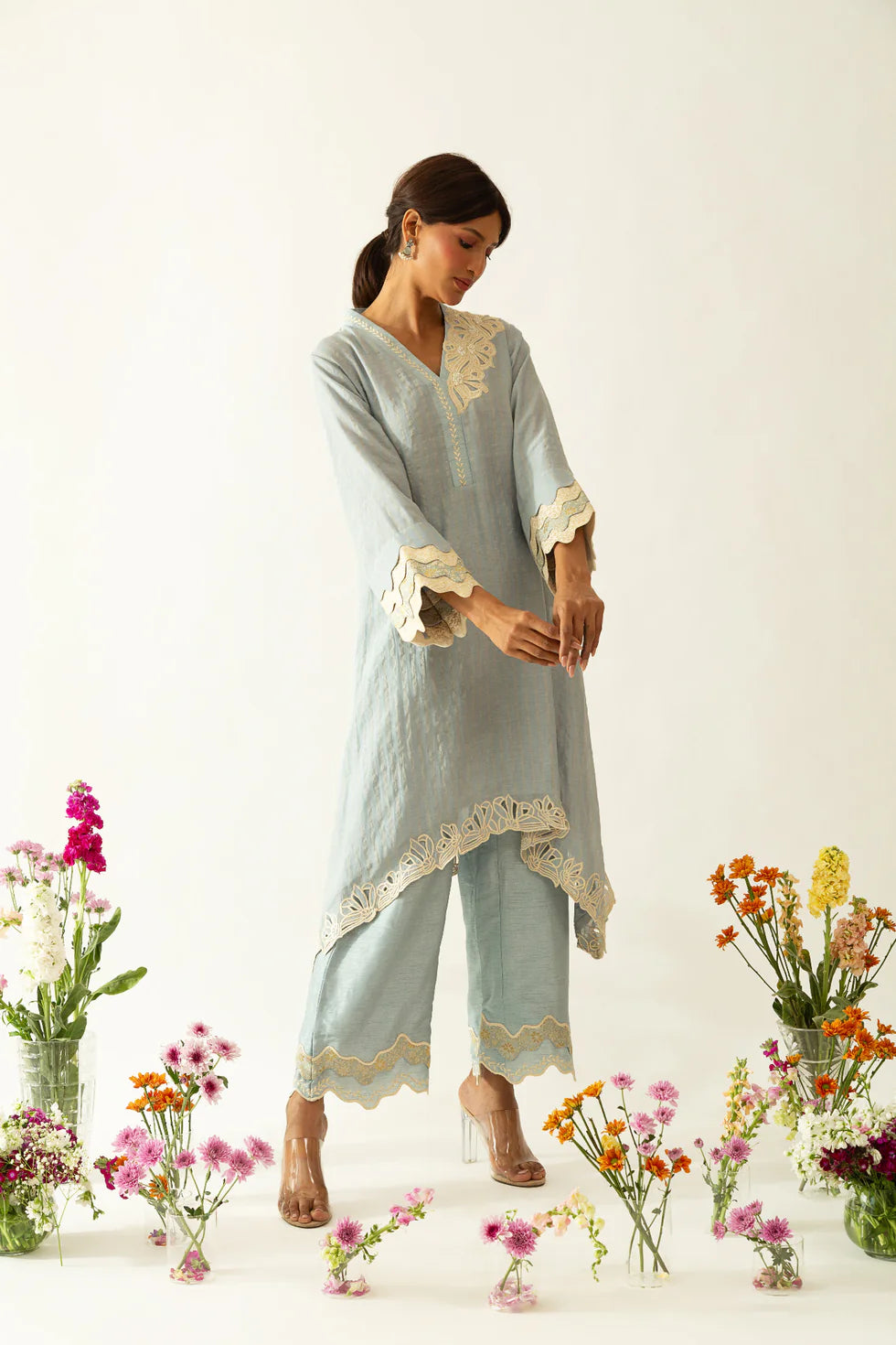 Blue Mirage Kurta Set