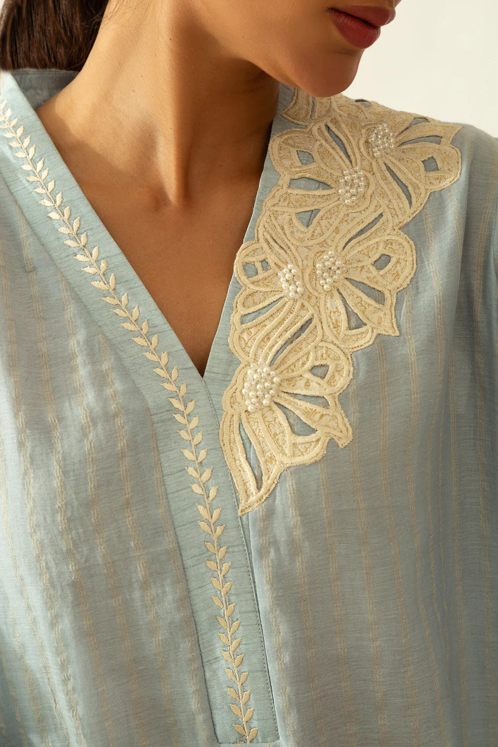 Blue Mirage Kurta Set