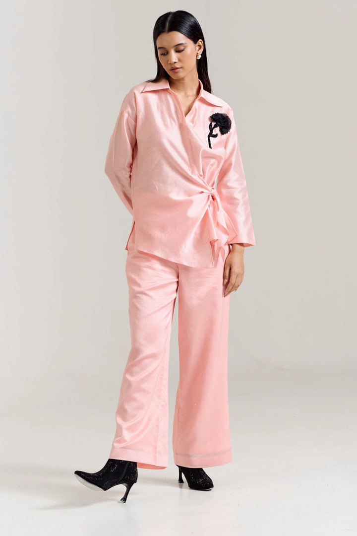 Brooch Side tie Co-ord