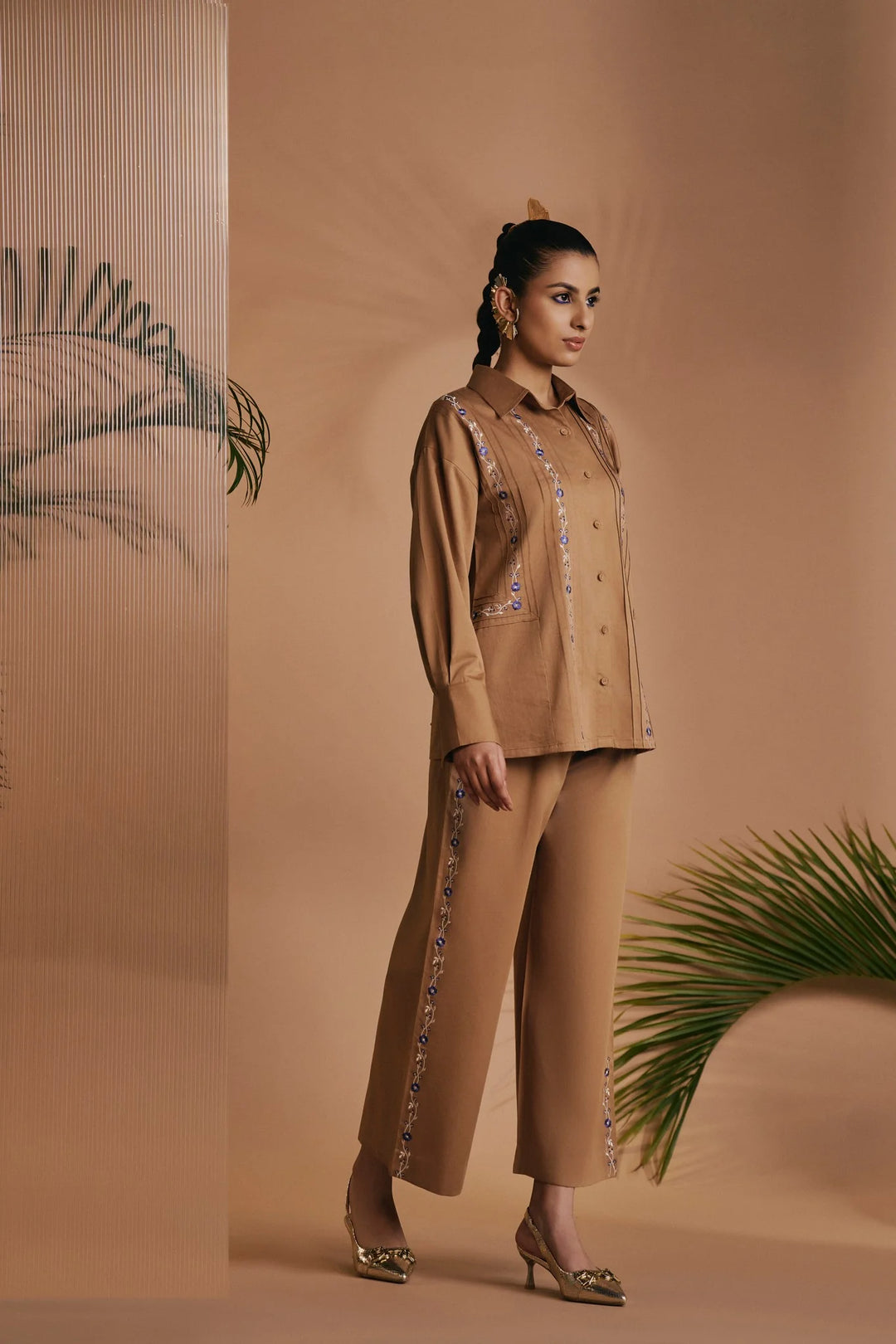 Origani Brown Reverie Shirt
