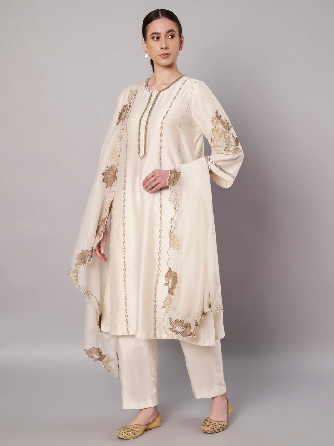 Breeze Trail A Line Set - Ivory