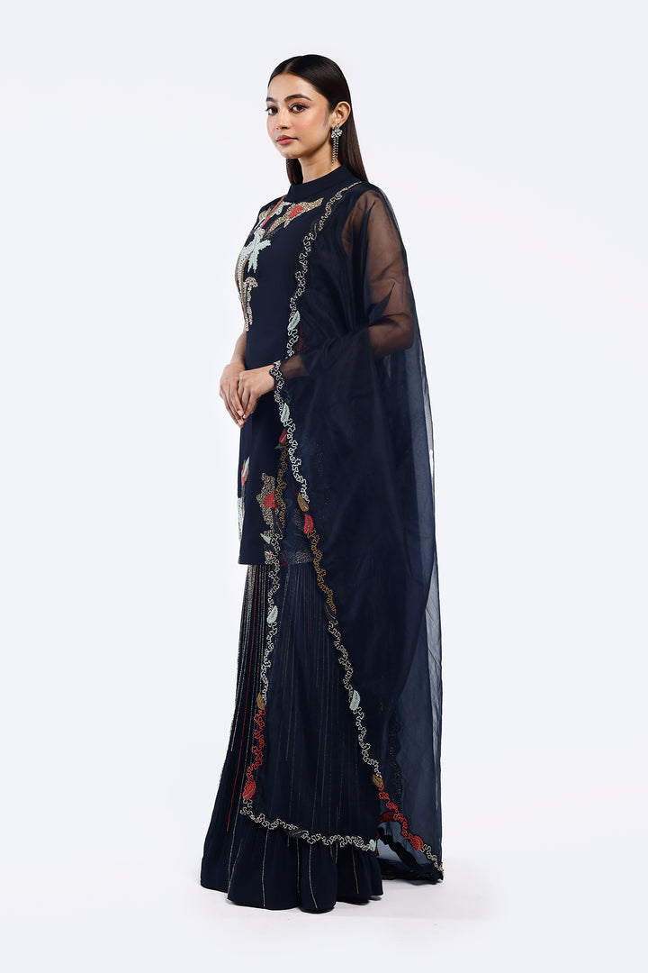 Cheed Floral Sharara suit set