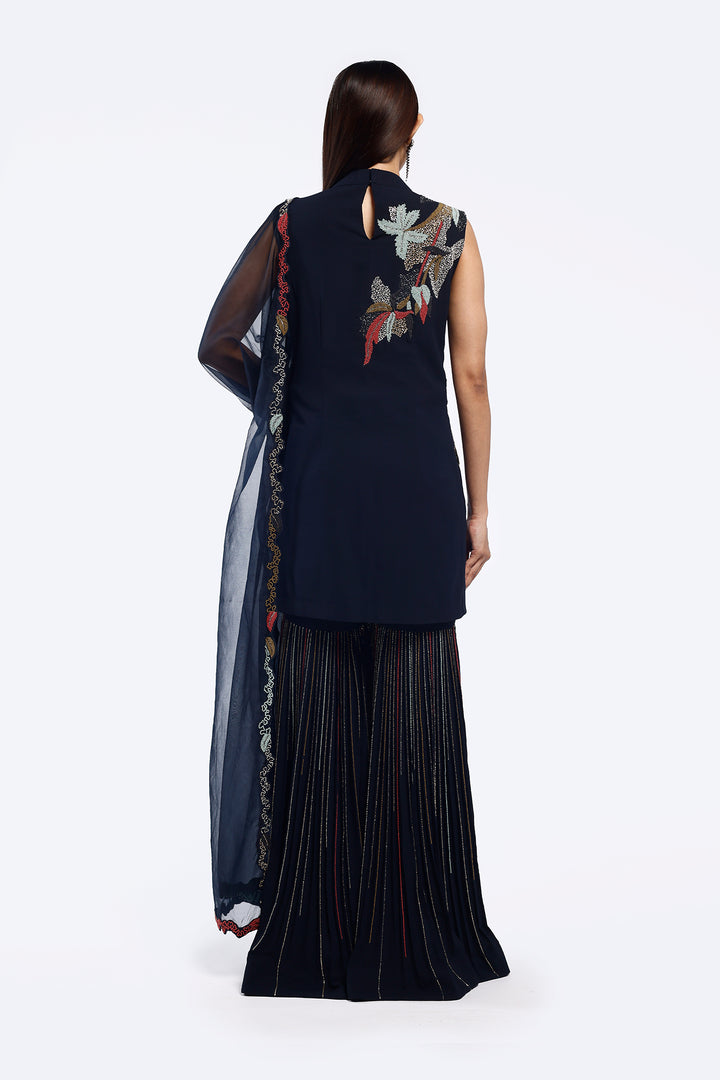 Cheed Floral Sharara suit set