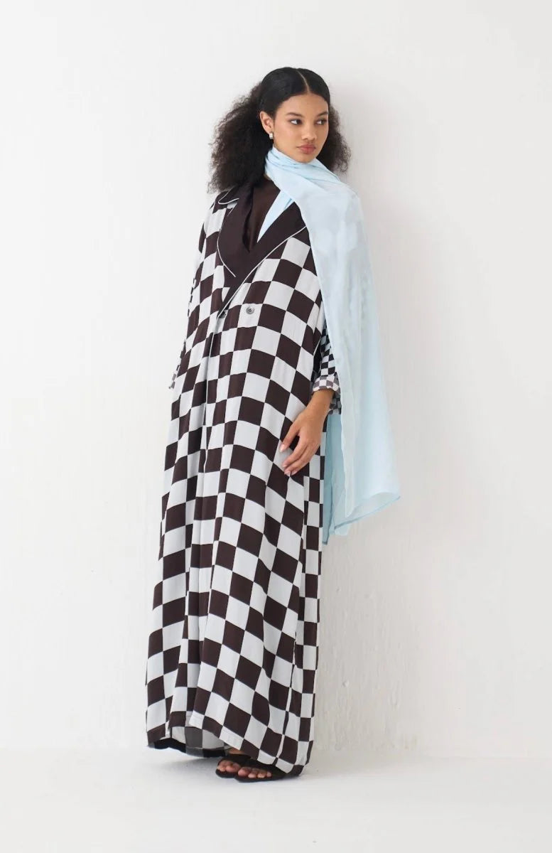 Checkered Jacket Co-ord (Set of 3)