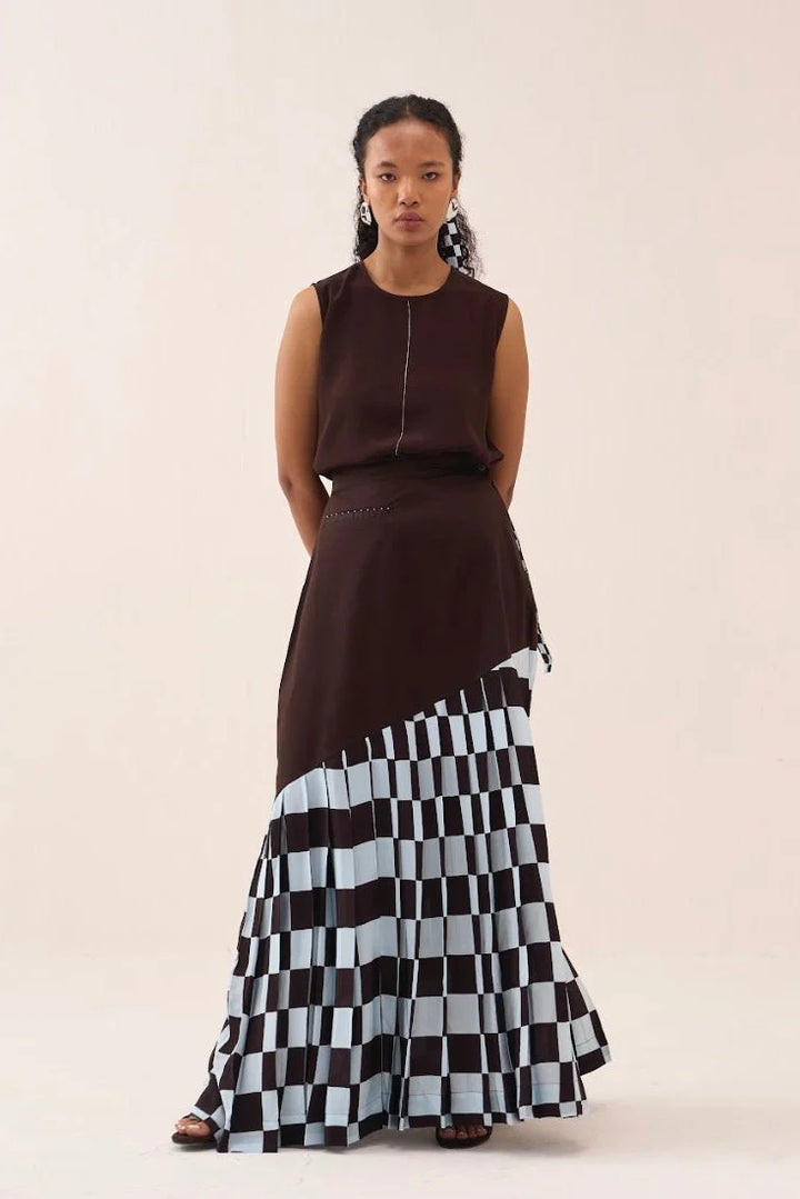 Checkered Skirt