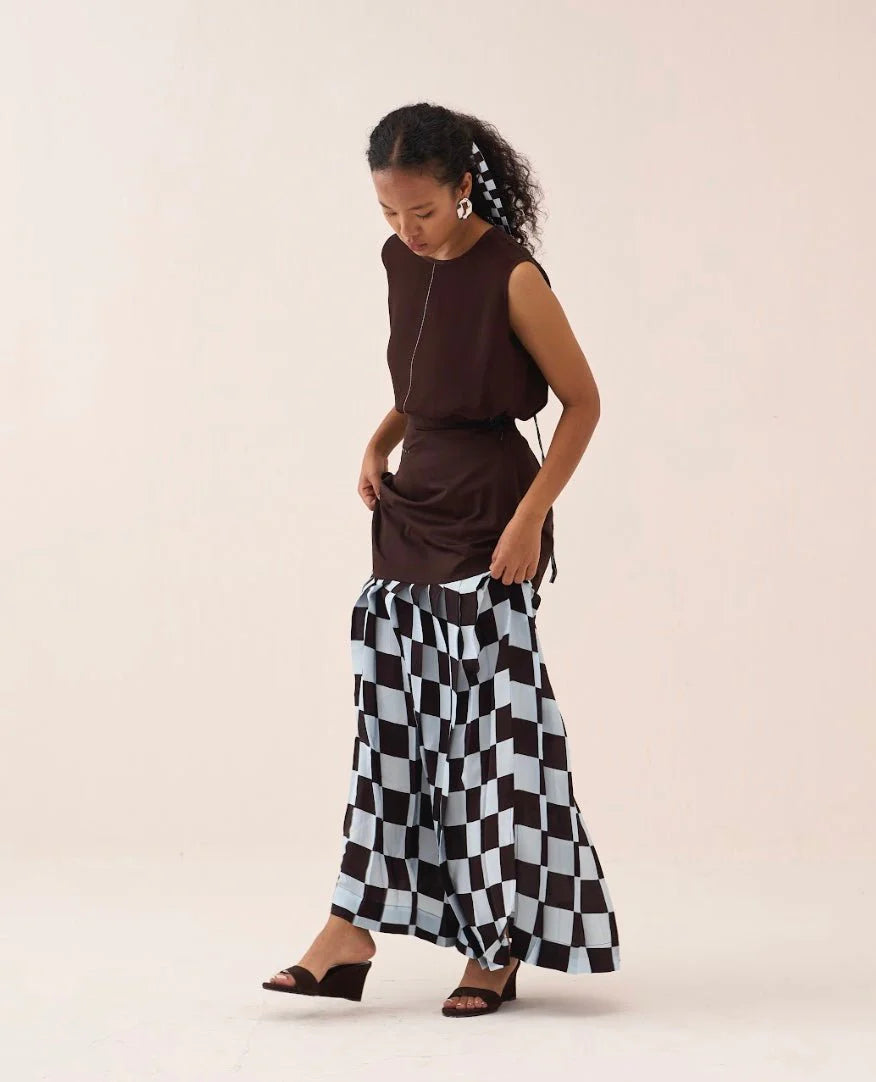 Checkered Skirt