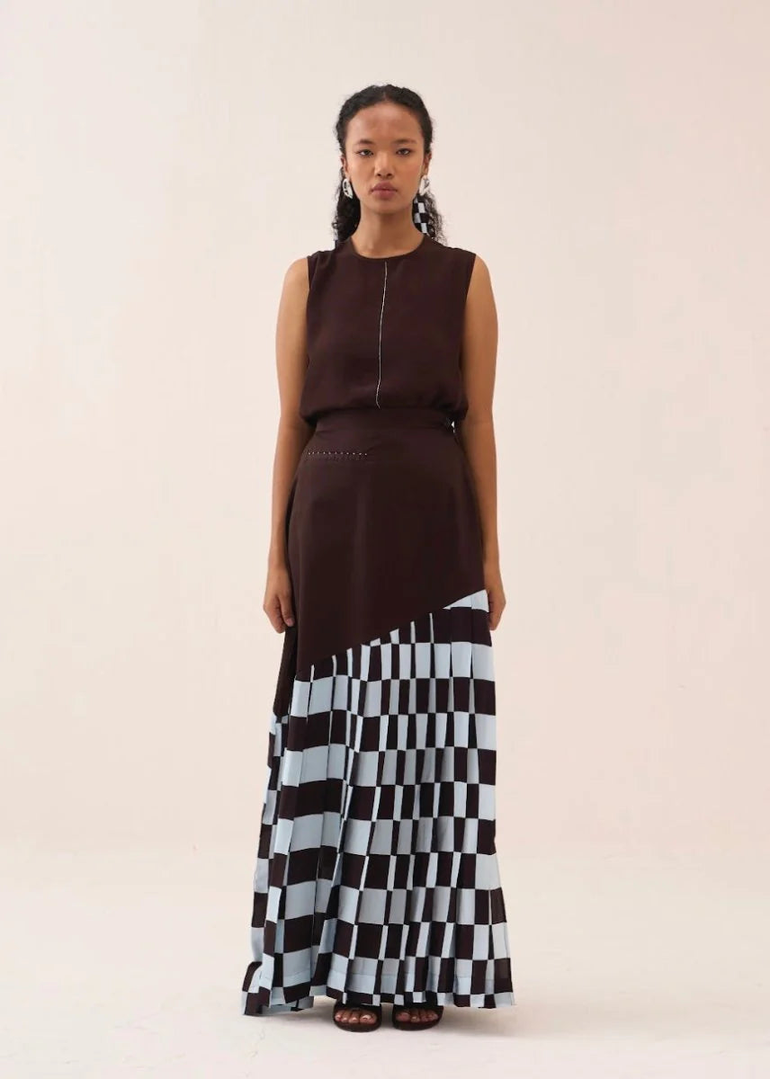 Checkered Skirt