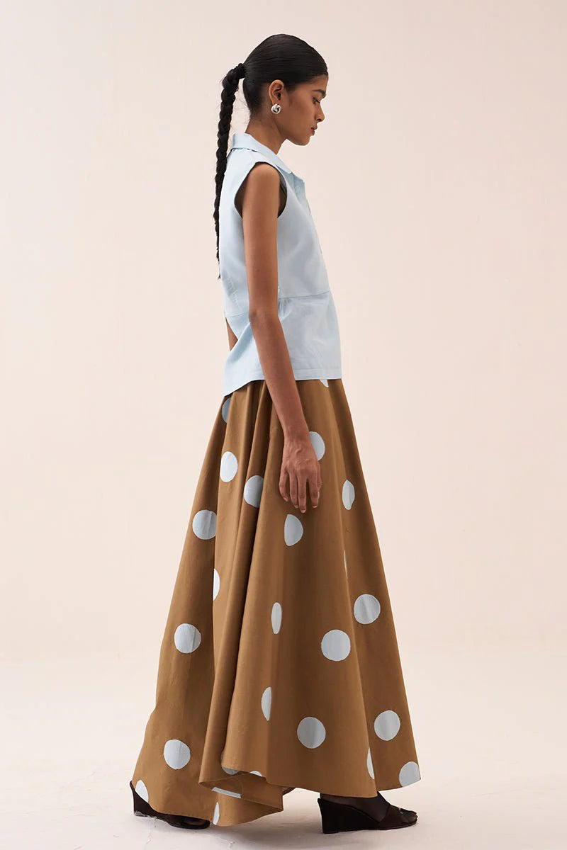 Circular Polka Skirt Co-Ord