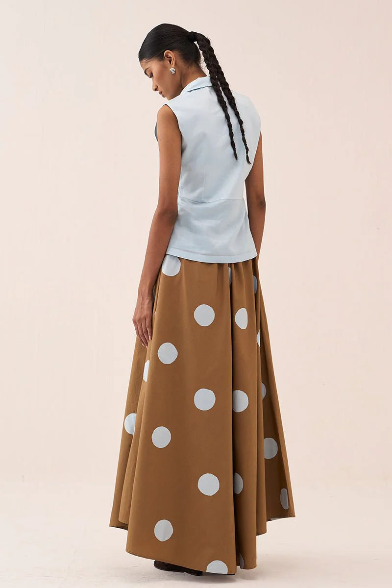 Circular Polka Skirt Co-Ord