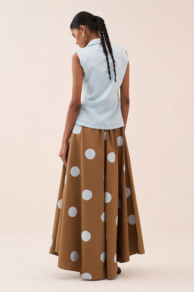 Circular Polka Skirt Co-Ord