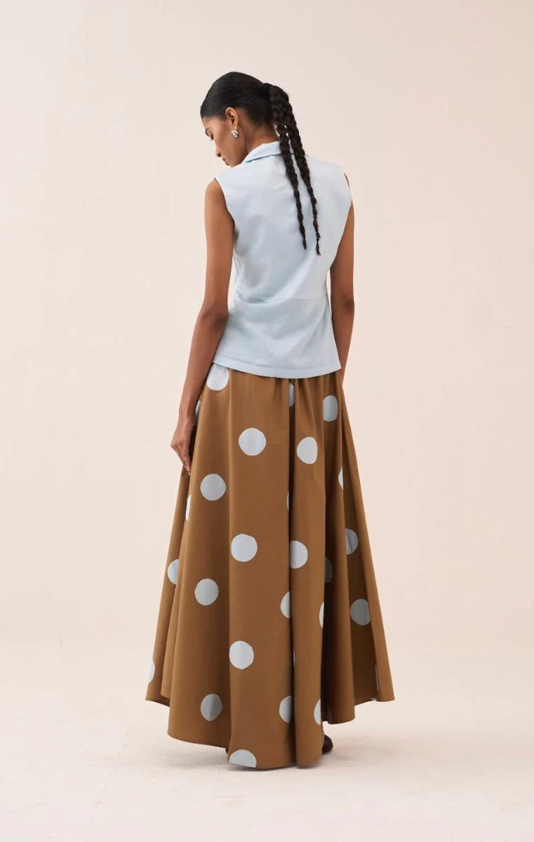 Circular Polka Skirt