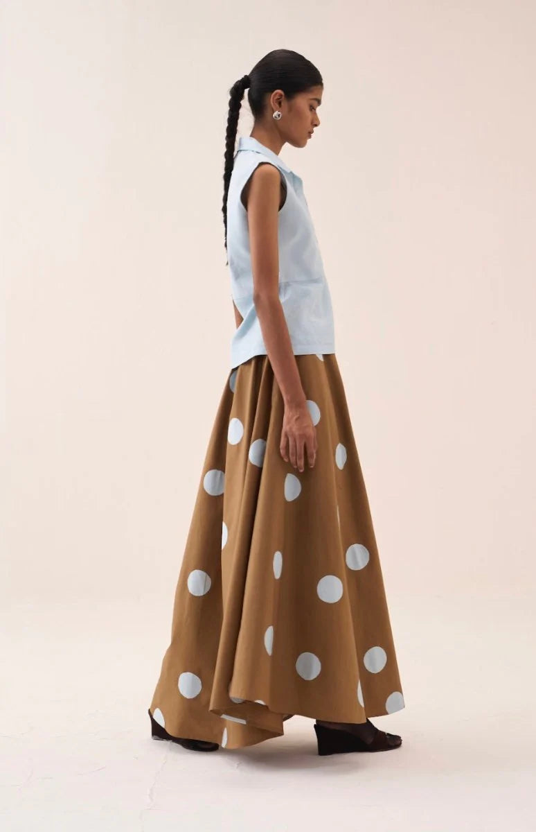 Circular Polka Skirt