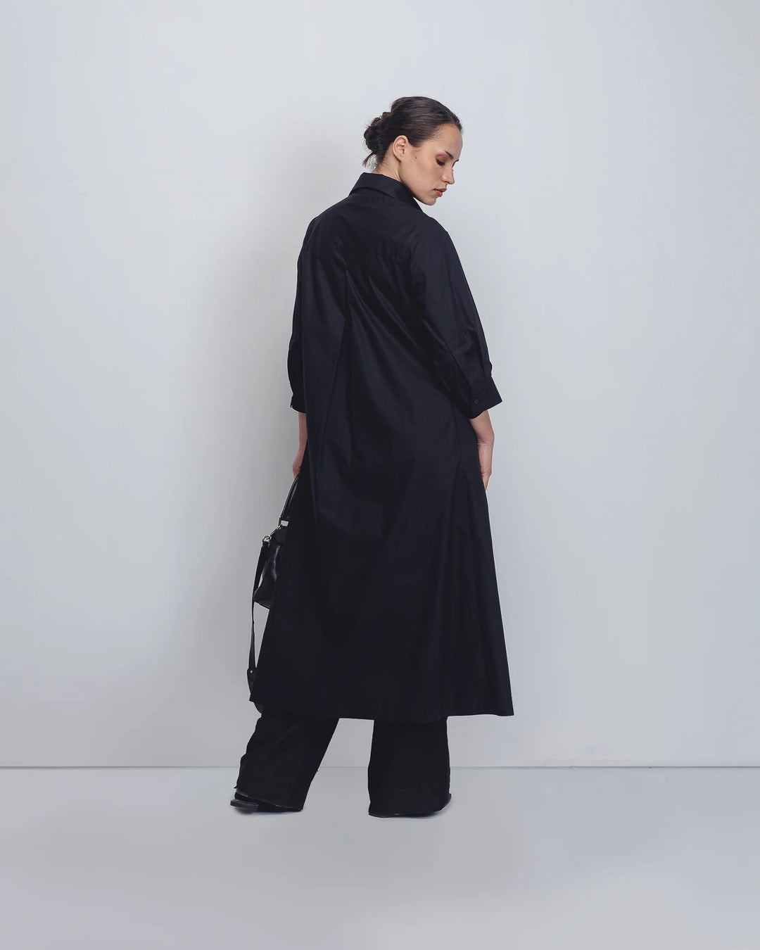 Column Shirt Dress