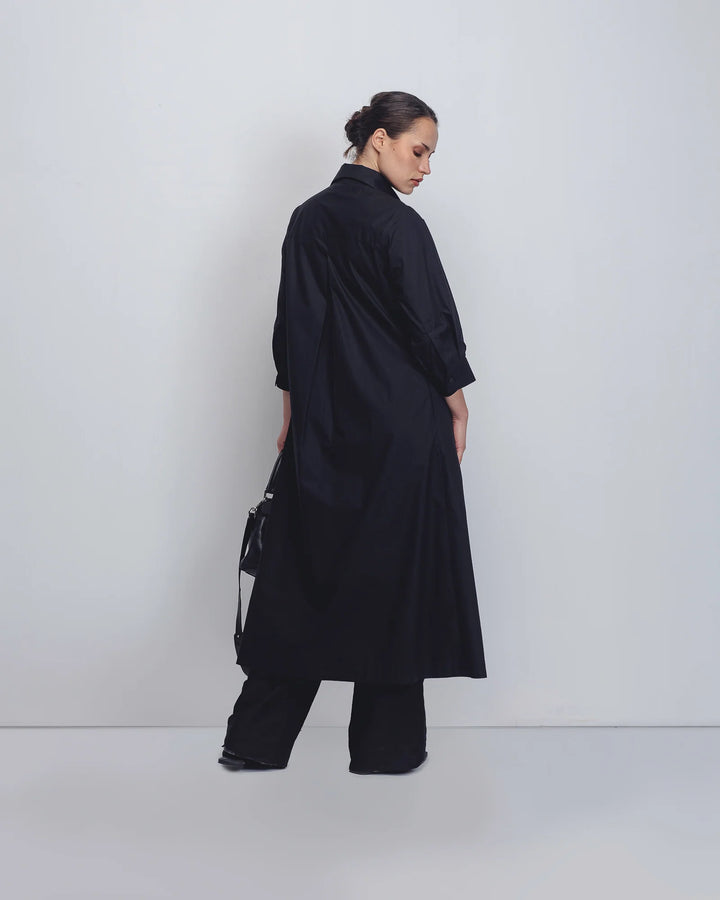 Column Shirt Dress