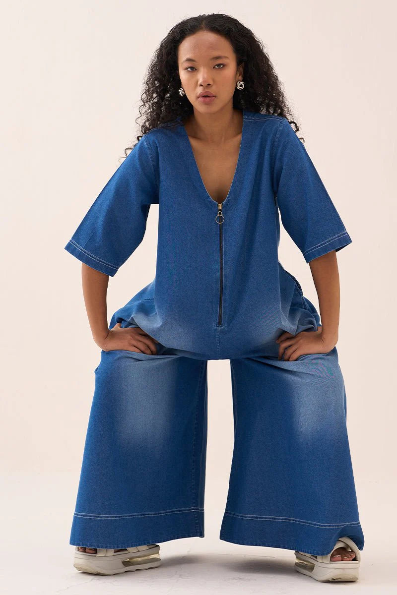 Denim Jumpsuit