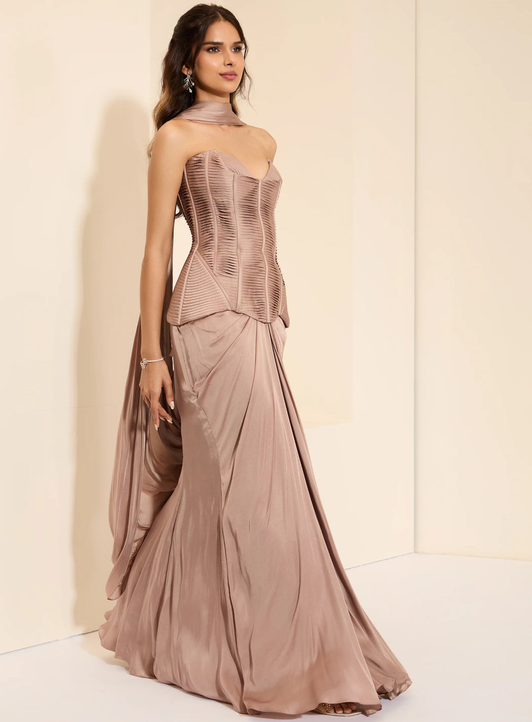 Dessert Rose Corset & Drape