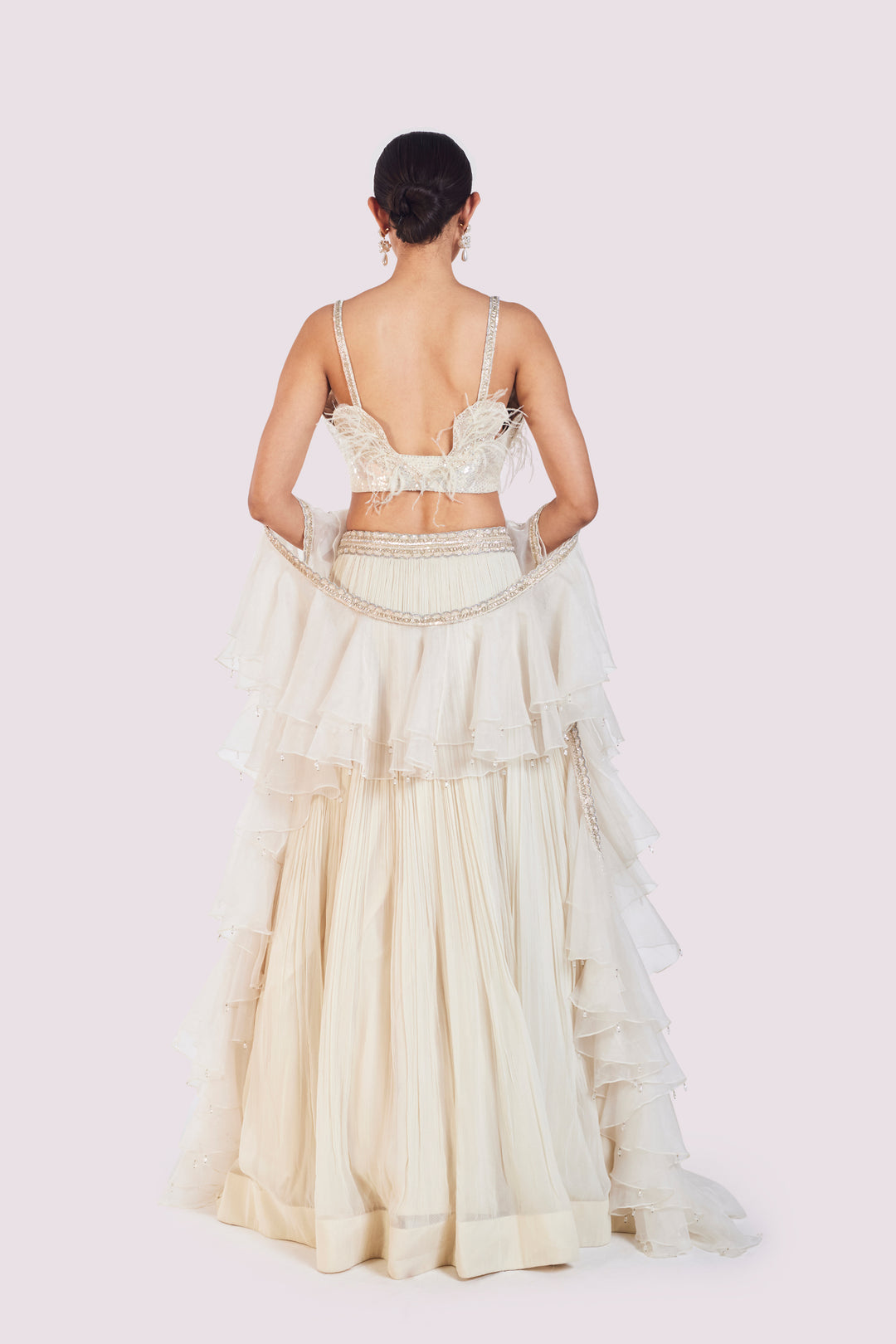 Downy Ruffle Lehenga