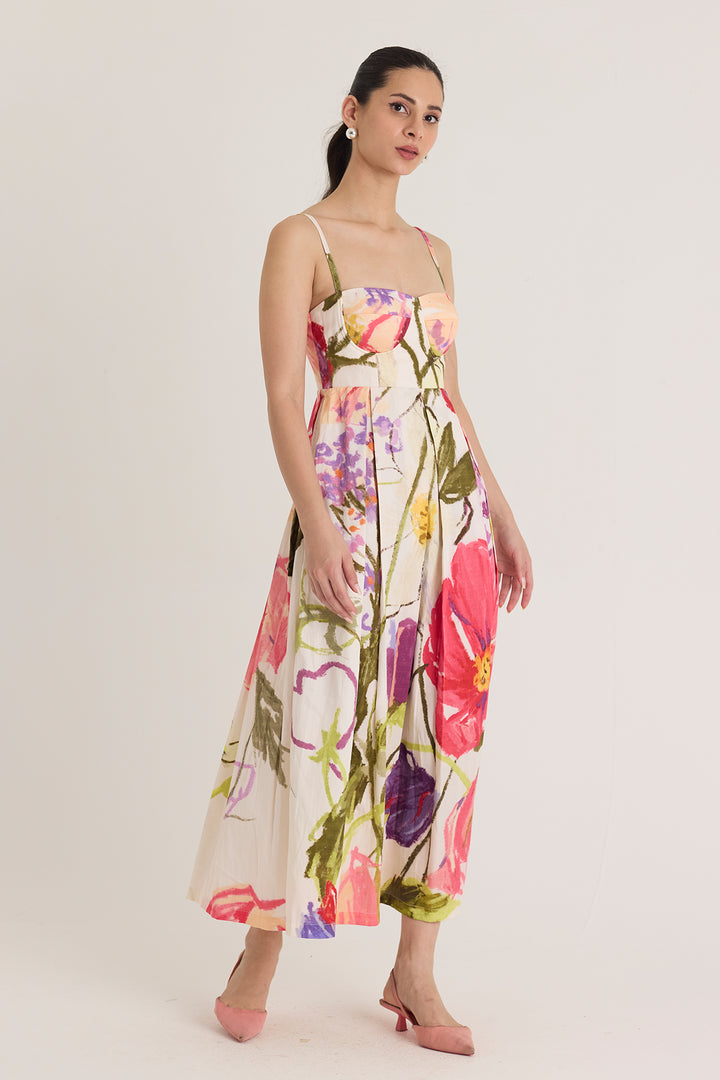 Dolly White Bralette Dress