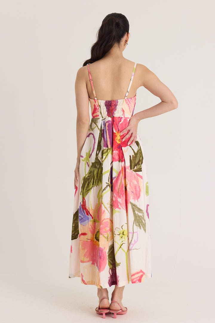 Dolly White Bralette Dress