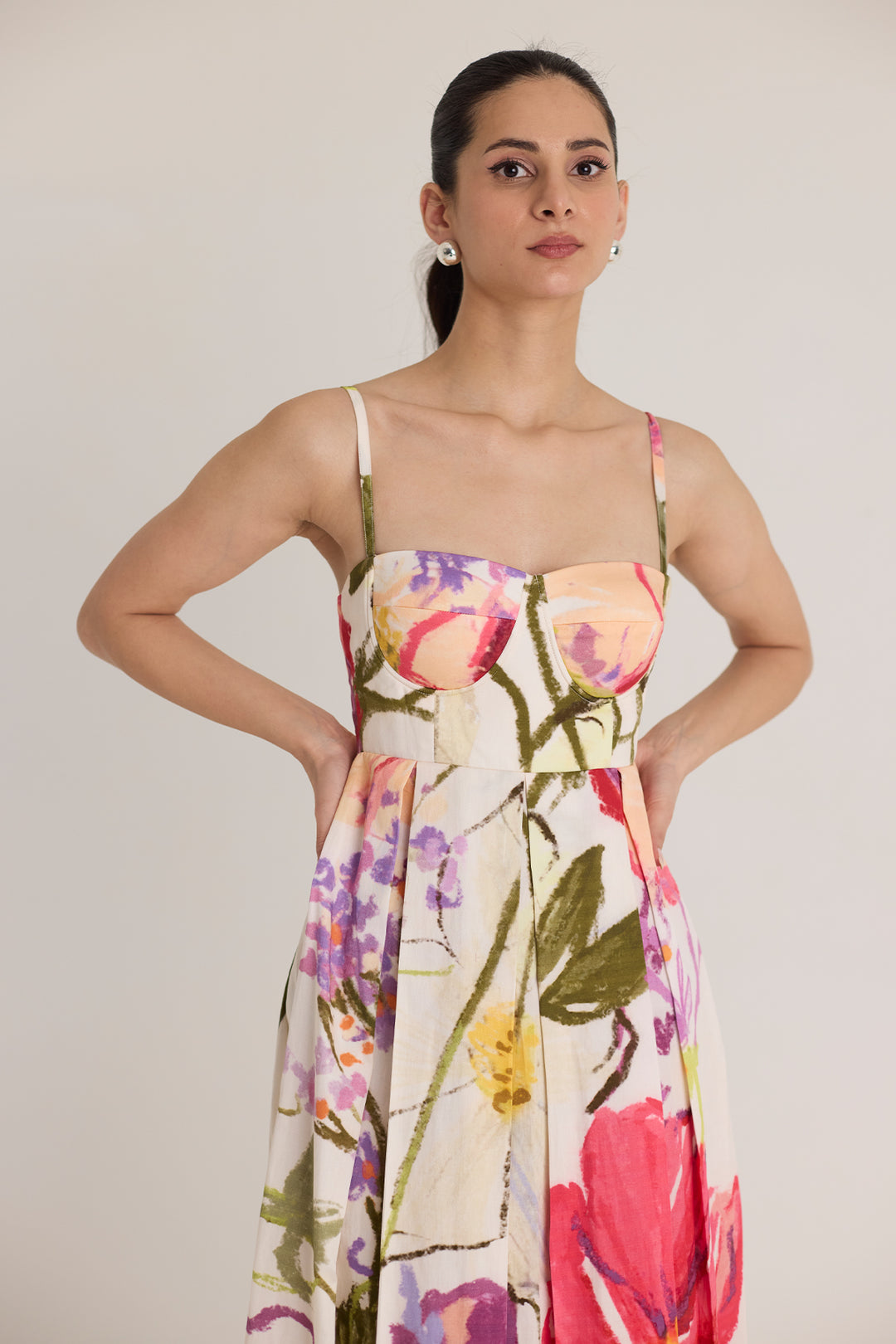 Dolly White Bralette Dress