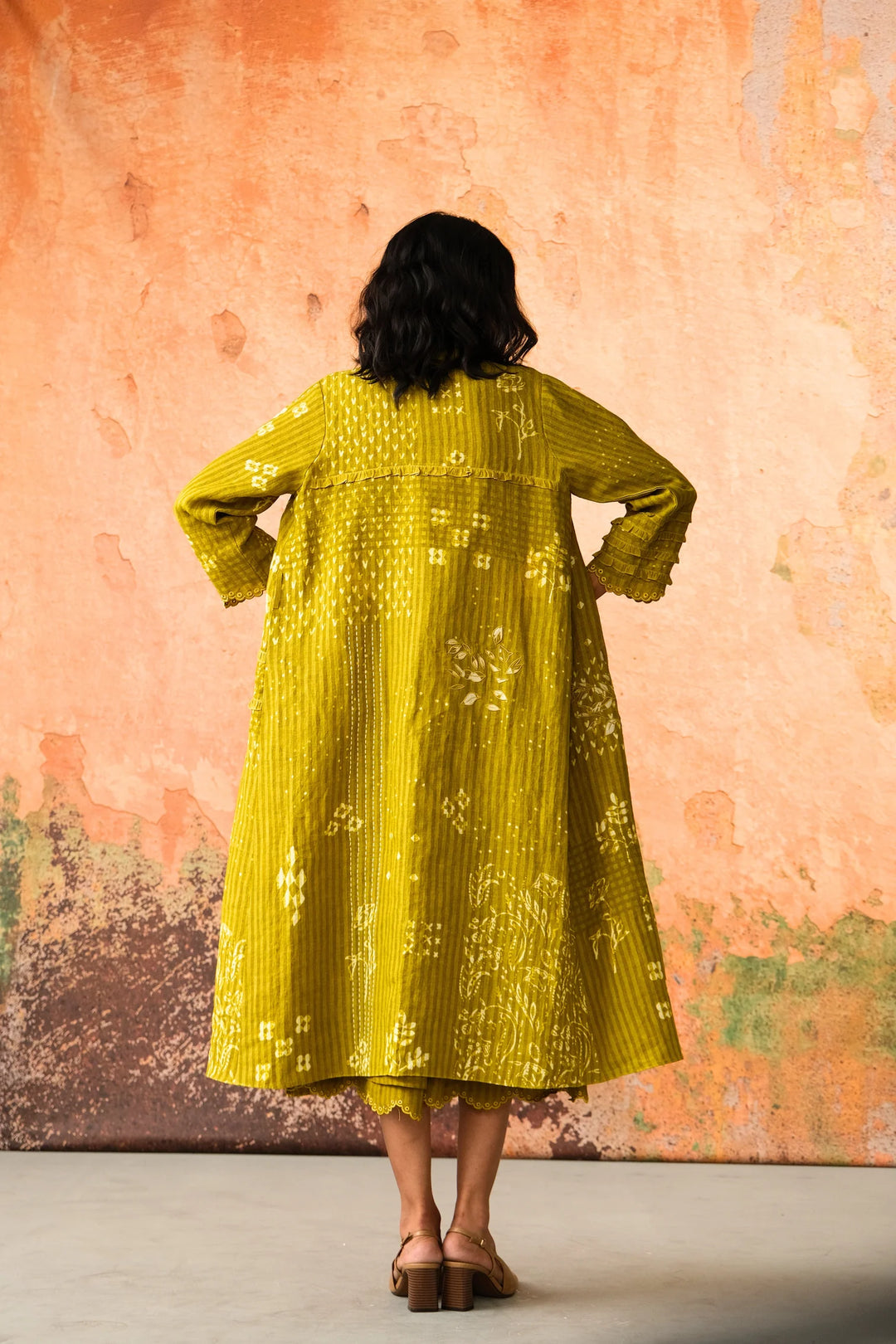 Mavi Jacket With Top & Skirt