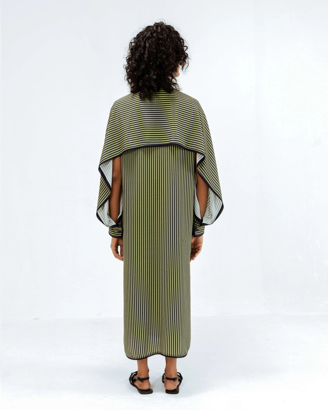 Elian Crepe Shirt Dress