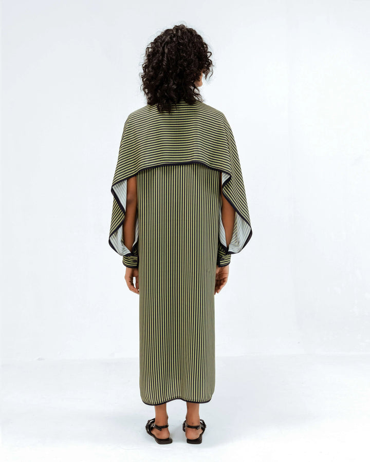 Elian Crepe Shirt Dress