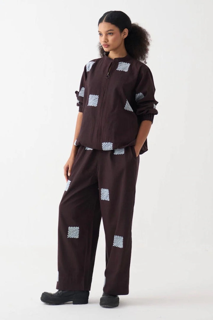 Emb. Bomber Jacket Coord (Set of 2)
