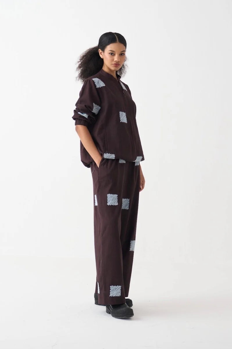 Emb. Bomber Jacket Coord (Set of 2)