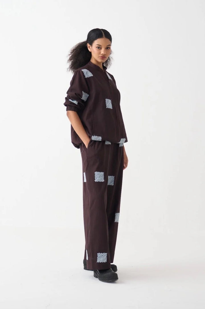 Emb. Bomber Jacket Coord (Set of 2)