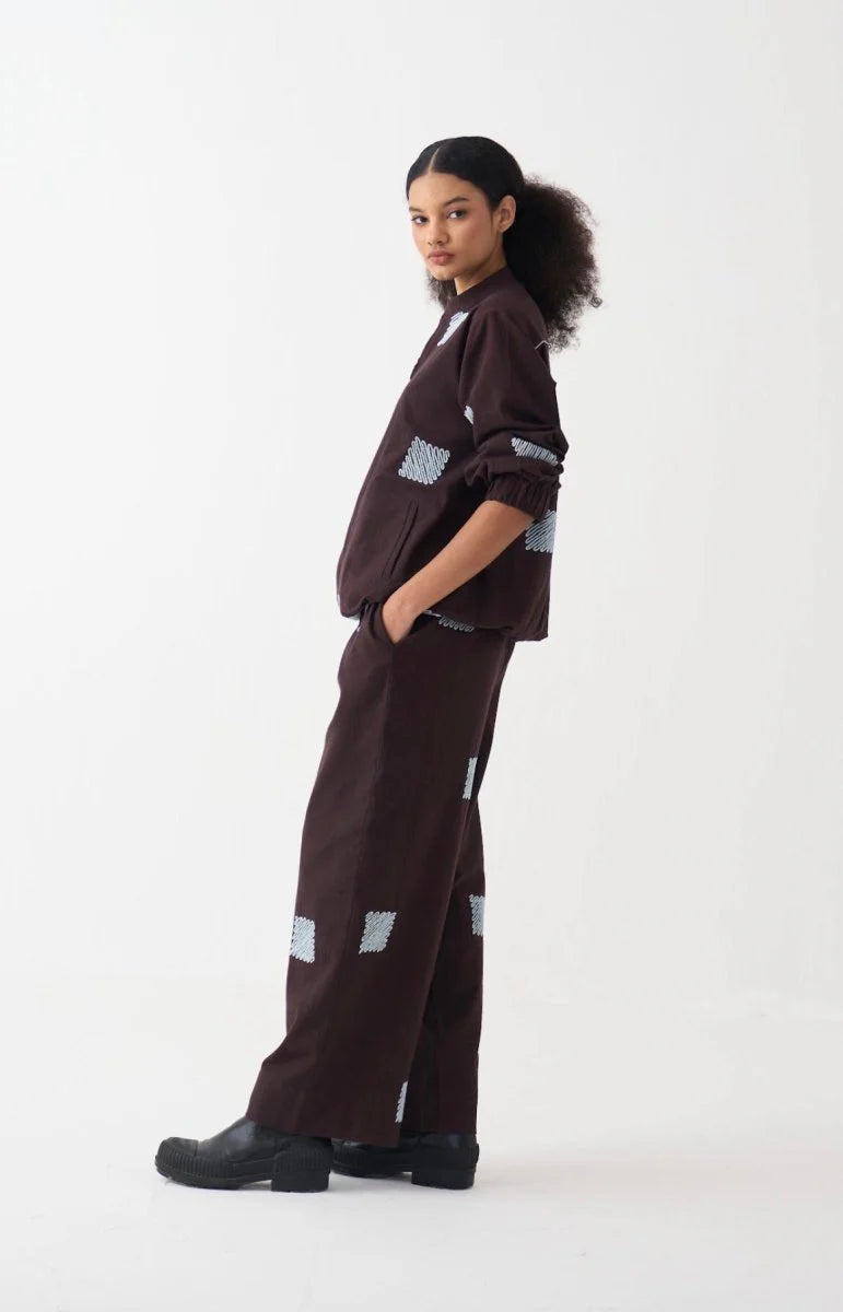 Emb. Bomber Jacket Coord (Set of 2)