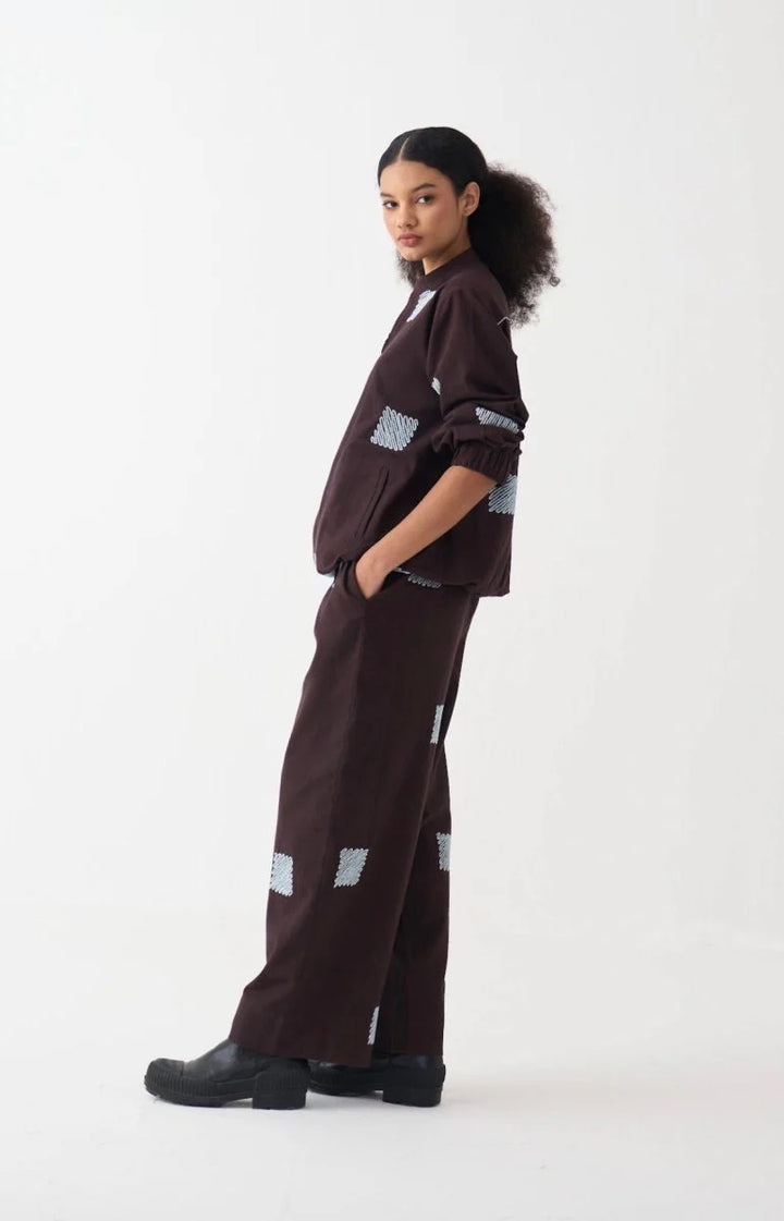 Emb. Bomber Jacket Coord (Set of 2)