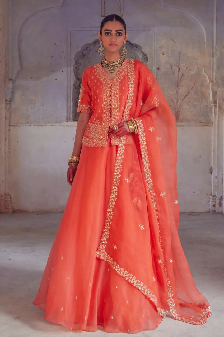 Ekani Rajputi Lehenga Set
