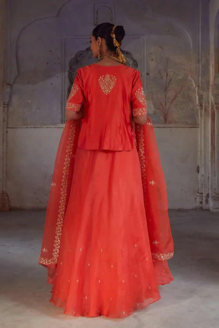 Ekani Rajputi Lehenga Set