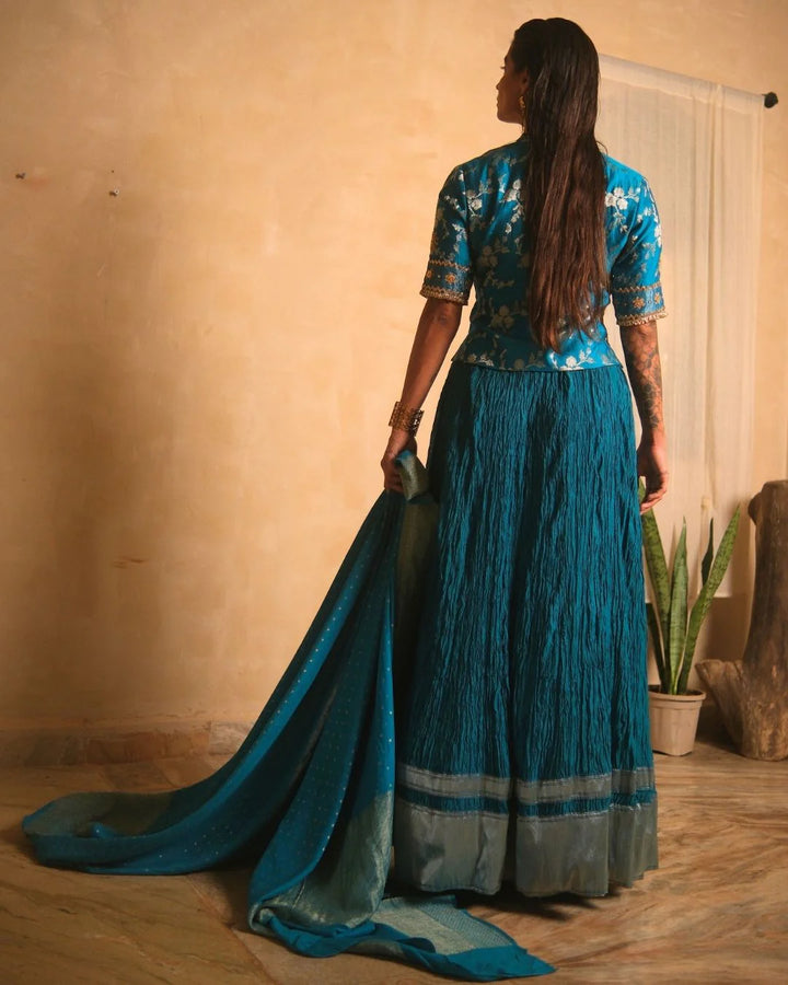 Top With Skirt and Dupatta