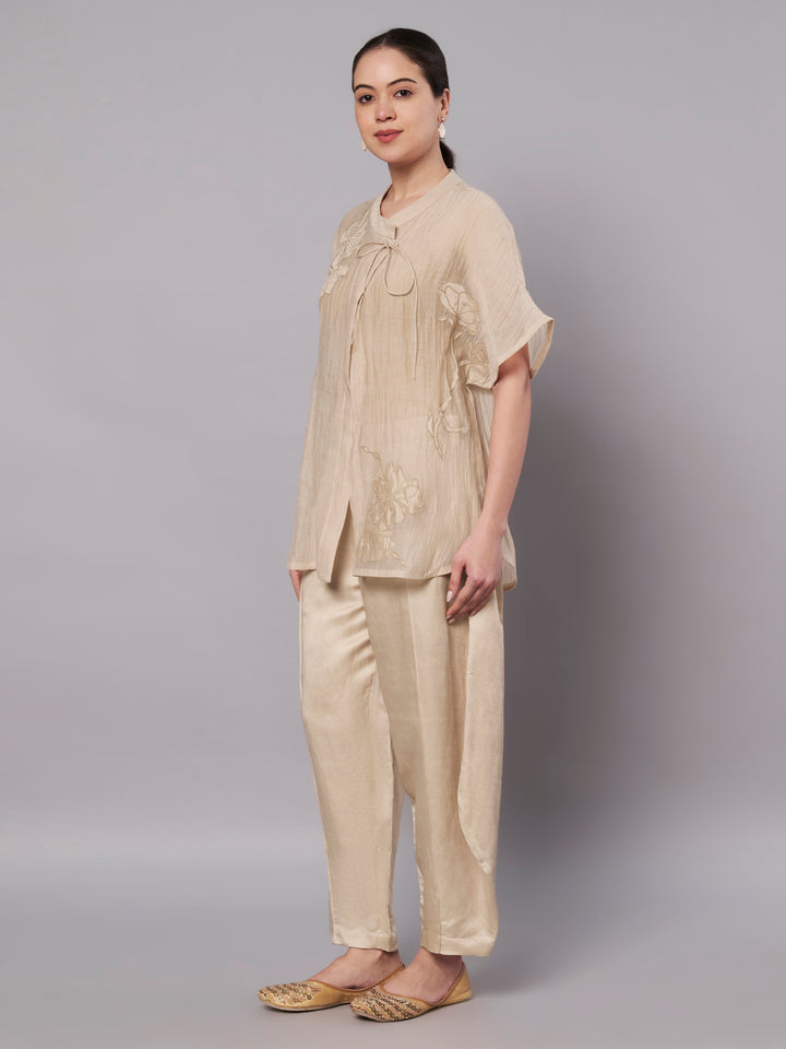 Florette Coord Set - Champagne