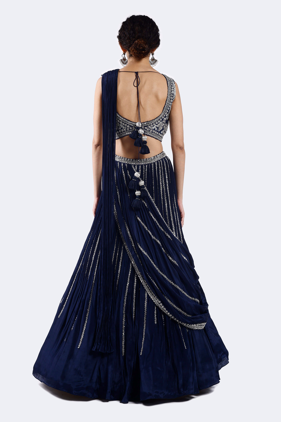 Floral Decked Lehenga