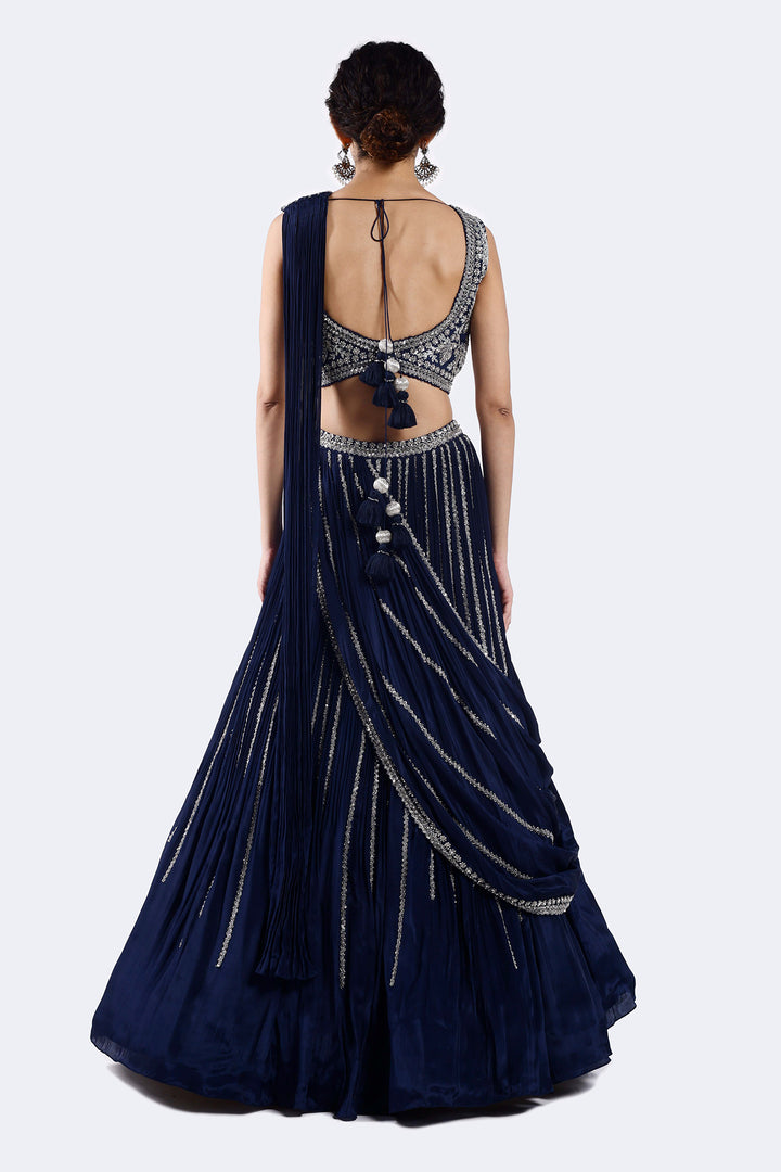 Floral Decked Lehenga