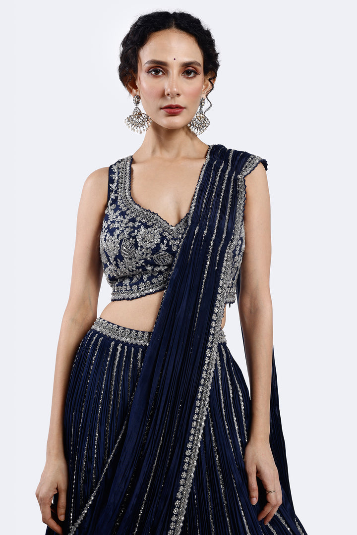 Floral Decked Lehenga