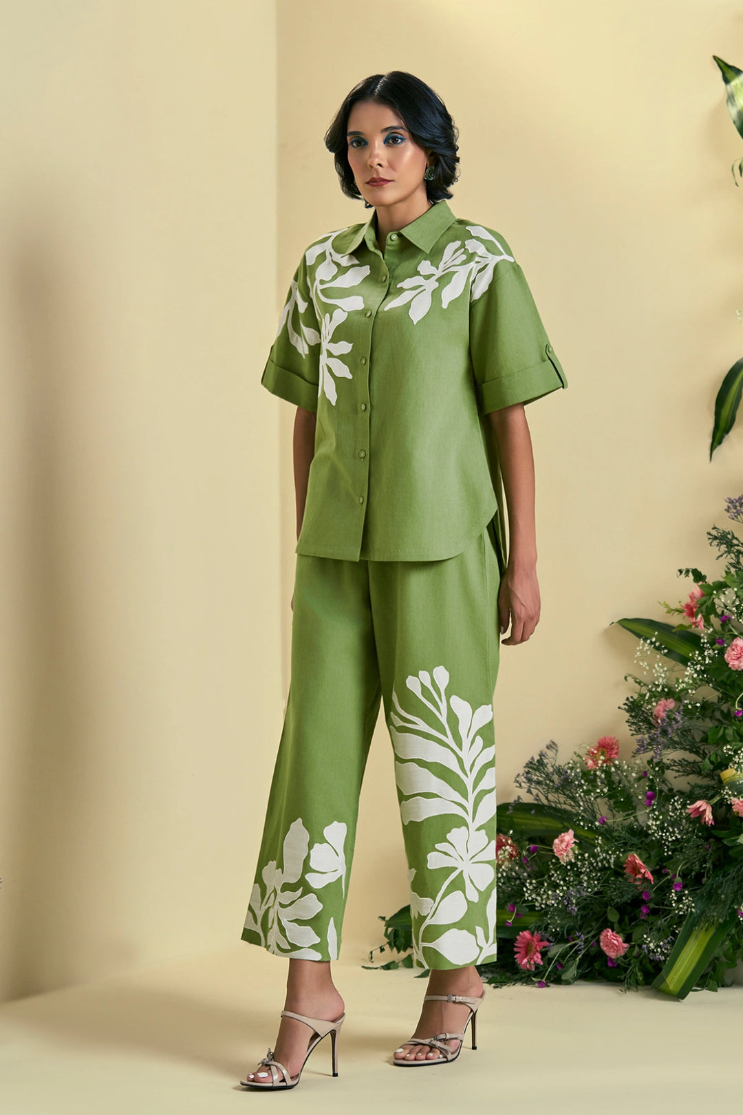 Origani Green Soleil Shirt